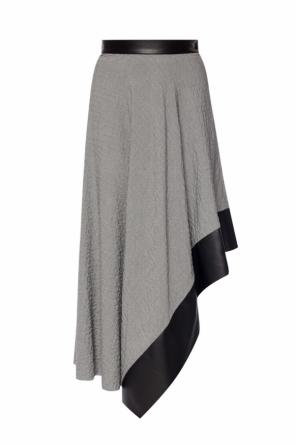 Asymmetrical skirt with logo, zdjęcie 1 Asymmetrical skirt with logo od Loewe
